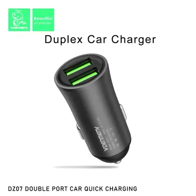 Vdenmenv Double Port Car Quick Charging DZ07