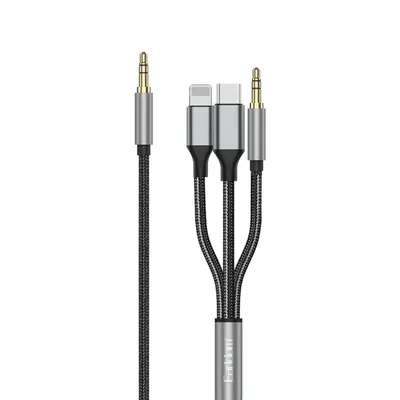 Earldom Aux Cable iPhone Aux and Type-C AUX72