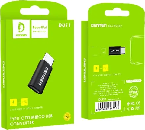 Vdenmenv TypeC To Micro USB Converter DU11