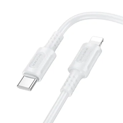 Borofone BX111 Feliz charging data cable Type-C(unpackaged) White