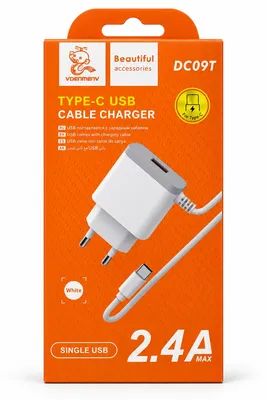Vdenmenv Charger Type-C Cable With adapter DC09T