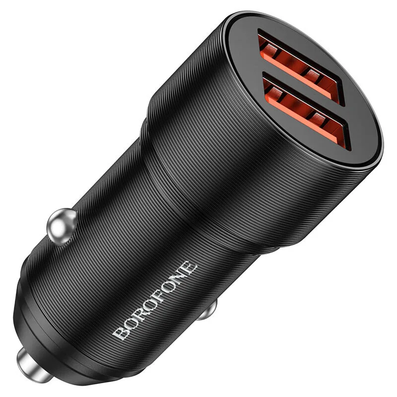 Borofone BZ19 Wisdom dual port car charger