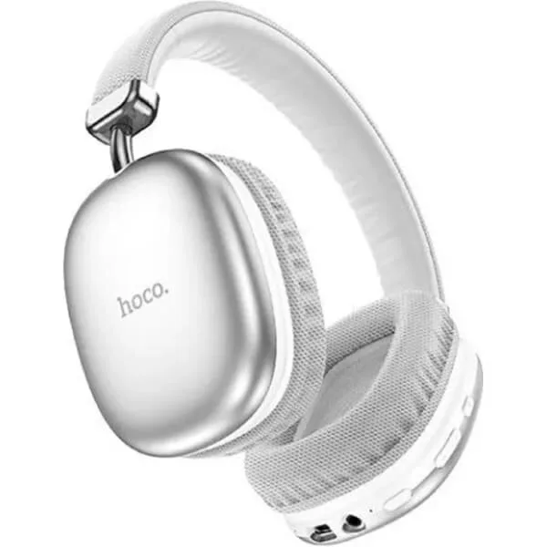 Hoco W35 wireless headphones Silver