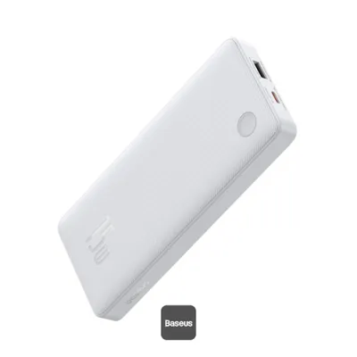 OS-Baseus Airpow Lite Power Bank 10000mAh 15W Moon White (With Simple Series Dat