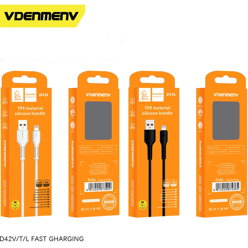 Vdenmenv Usb Cable For iPhone D42L