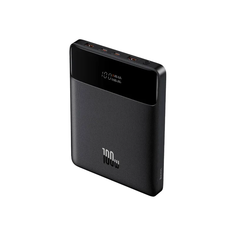 Baseus Blade Power Digital Display Fast Charging Power bank 20000mAh 100W Black PPDGL-01