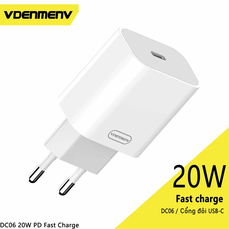 Vdenmenv 20W PD Fast Charge DC06