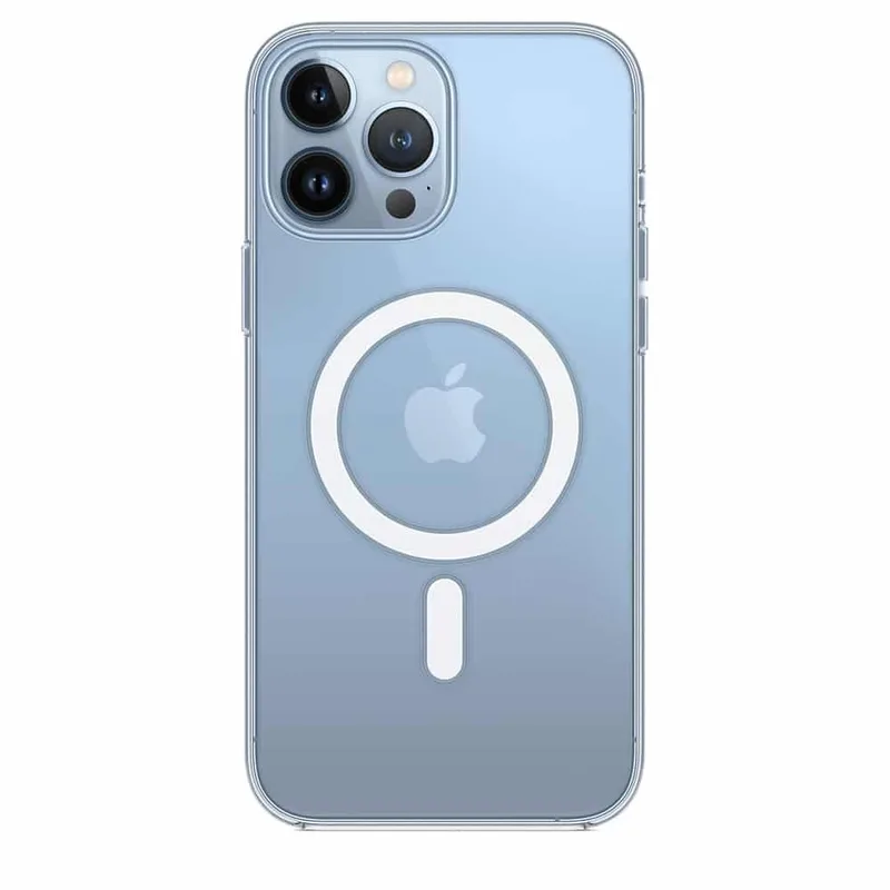 გამჭვირვალე ქეისი MagSafe-ით iPhone 13 Series-ისთვის