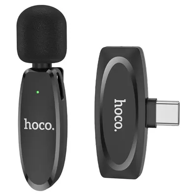Hoco L15 iP Crystal lavalier wireless digital microphone