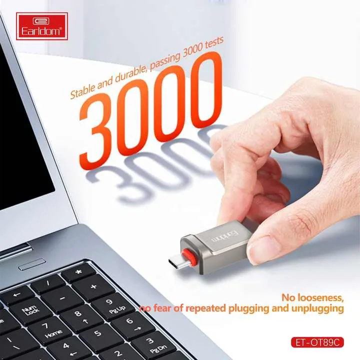 Earldom USB 3.0 TO USB-C OTG OT89C