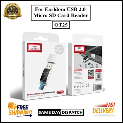 Earldom OTG USB2.0 Micro SD Card Reader OT25
