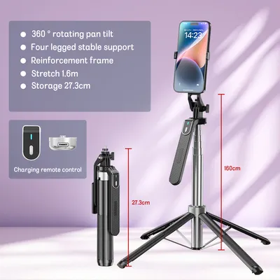 Selfie Stick 360 rotattin Pan Tilf P515 1.8M
