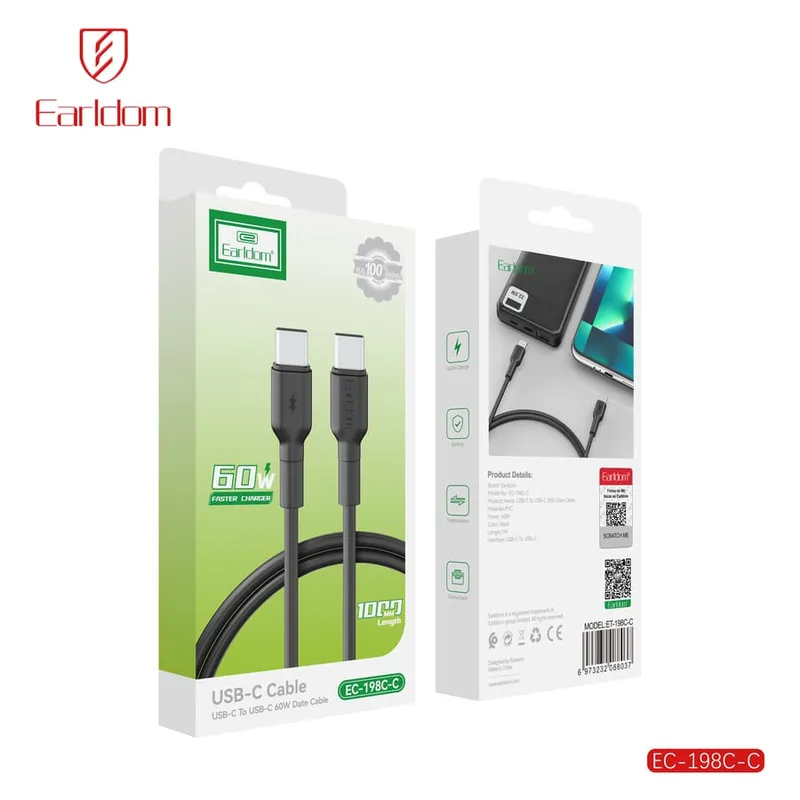 Earldom USB-C Cable EC-198C-C