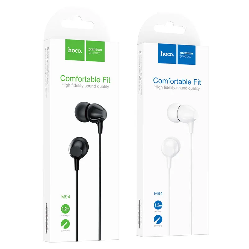 Hoco M94 universal earphones with microphone