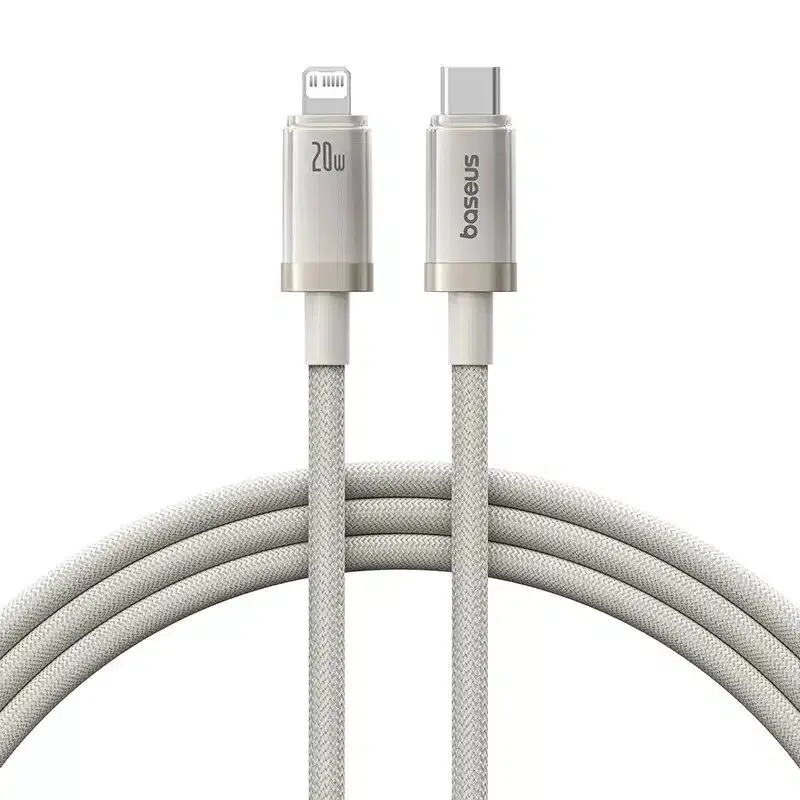 Baseus Vipow Fast Charging Cable USB-C to iP 20W 1m Galaxy Natural Titanium