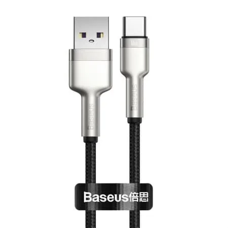 Baseus Cafule Series Metal Data Cable USB to Type-C 66W 0.25m Black