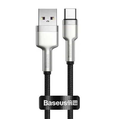 Baseus Cafule Series Metal Data Cable USB to Type-C 66W 0.25m Black