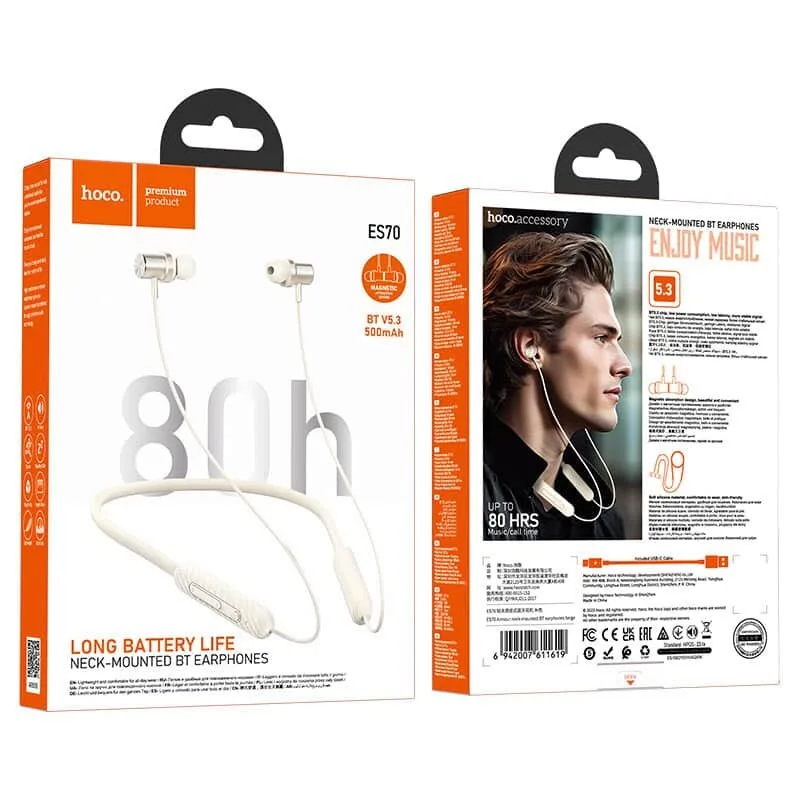 Hoco ES70 Armour neck-mounted BT earphones
