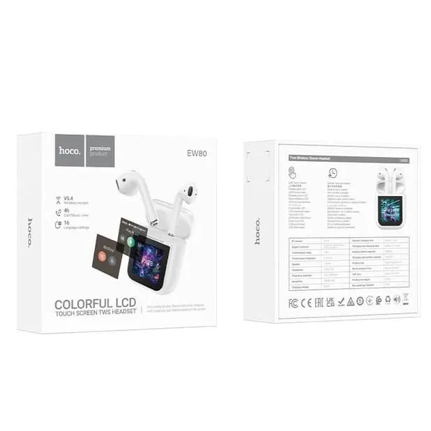 Hoco EW80 Magnificent true wireless touch screen BT headset