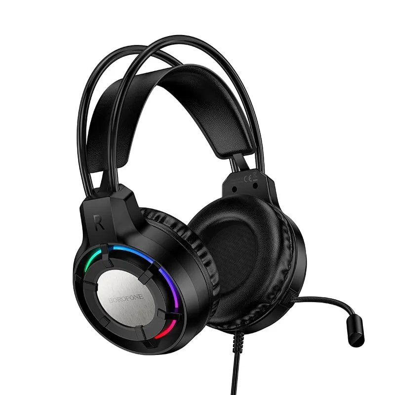 Borofone BO112 Wave gaming headphones black