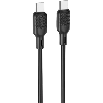 Borofone BX113 Lenny silicone charging data cable Type-C(L=1M) black