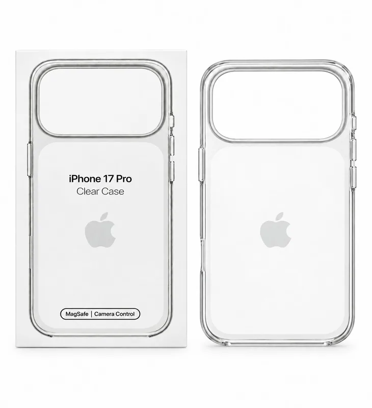 iPhone 17 Pro Clear Case With Magsafe And Camera Control Button