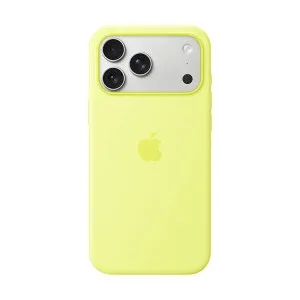 სილიკონის ქეისი ნეონის ყვითელი iPhone 17 Pro Max-ისთვის