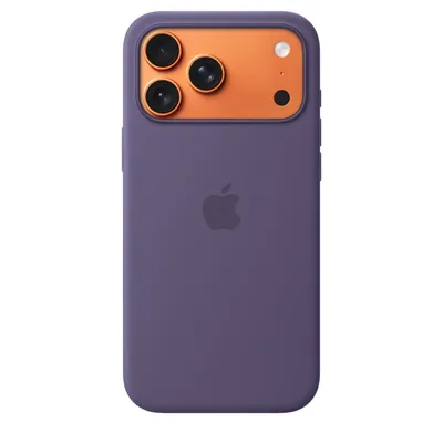 სილიკონის ქეისი iPhone 17 Pro Max-ისთვის, Purple Fog