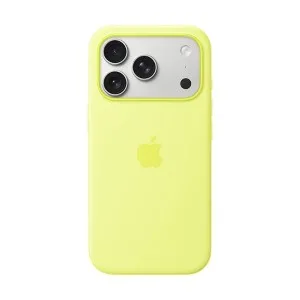 iPhone 17 Pro Silicone Case Neon Yellow