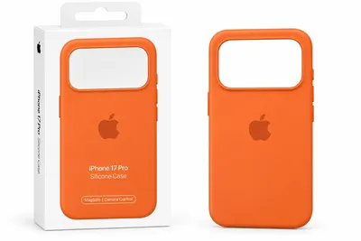 iPhone 17 Pro Silicone Case Orange