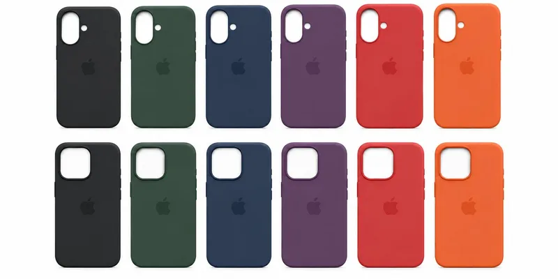 Silicone Case For iP 16 Series With Magsafe And IC