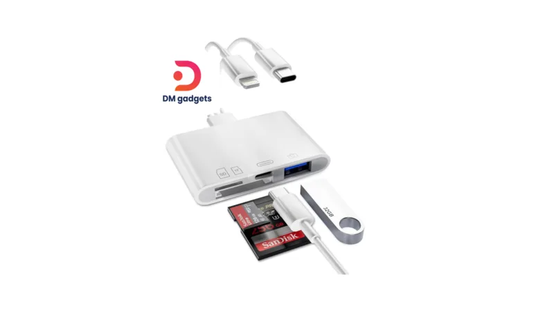 Earldom 4in1 USB-C To Lighting OTG Converter Card REader OT106CL