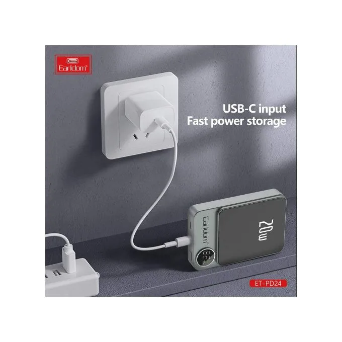 Earldom Power Bank Magsafe PD24
