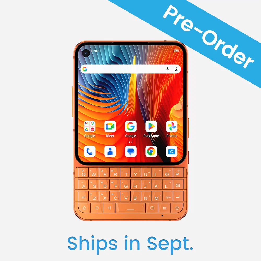 Compact Smartphone with Keyboard