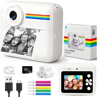 Instant Print Camera Take Photo Video Print 3 in 1 P2