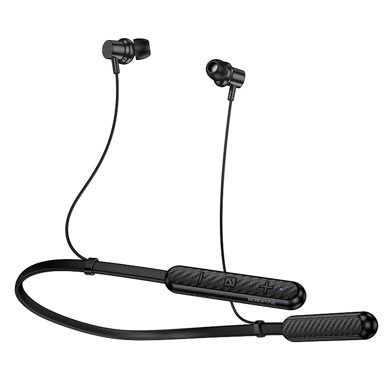 Borofone BE72 Sun neck hanging BT earphones black