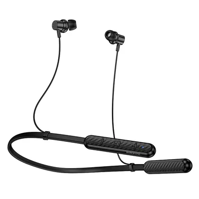Borofone BE72 Sun neck hanging BT earphones black