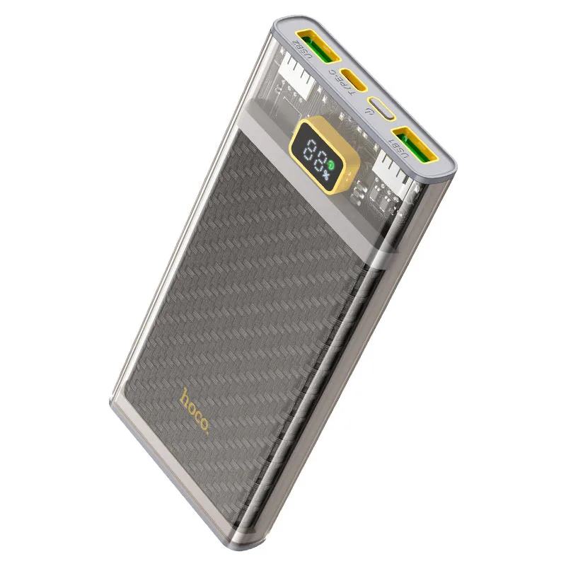 Hoco J103 Discovery edition 22.5W fully compatible power bank(10000mAh) gray