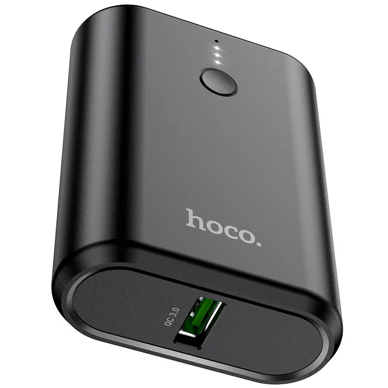 Hoco Q3 Mayflower PD20W+QC3.0 power bank(10000mAh) black