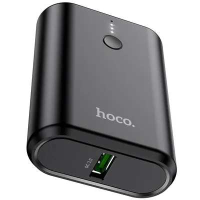 Hoco Q3 Mayflower PD20W+QC3.0 power bank(10000mAh) black
