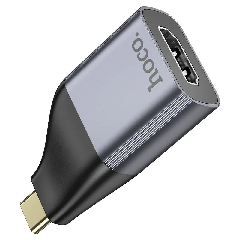 Hoco UA33 Type-C to HDTV adapter metal grey