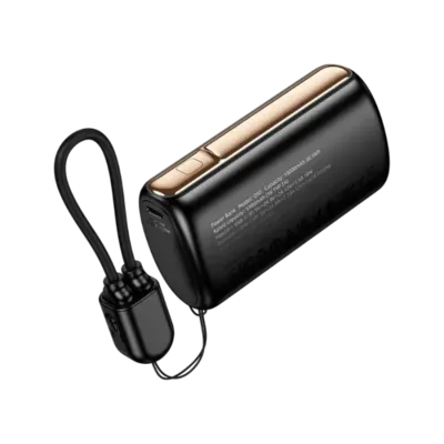 Hoco Q50 Victory PD20W power bank with cable(10000mAh) black