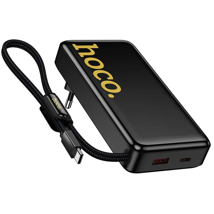 Hoco Q45 Worrier 22.5W+PD20W 10000mAh Power Bank with Charger and Cable