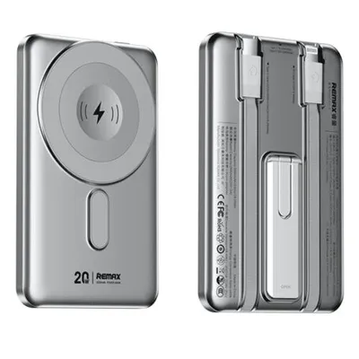 REMAX Magnetic 15W Wireless Power Bank with Built-in Foldable Stand 5000mAh CX-1