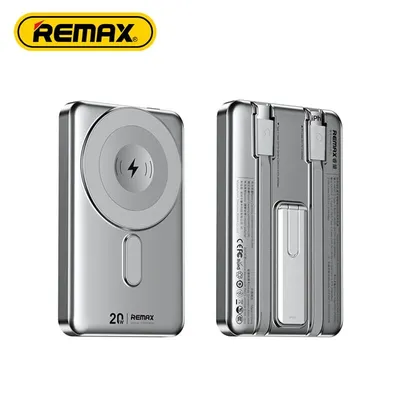 REMAX Magnetic 15W Wireless Power Bank with Built-in Foldable Stand 10000mAh CX-