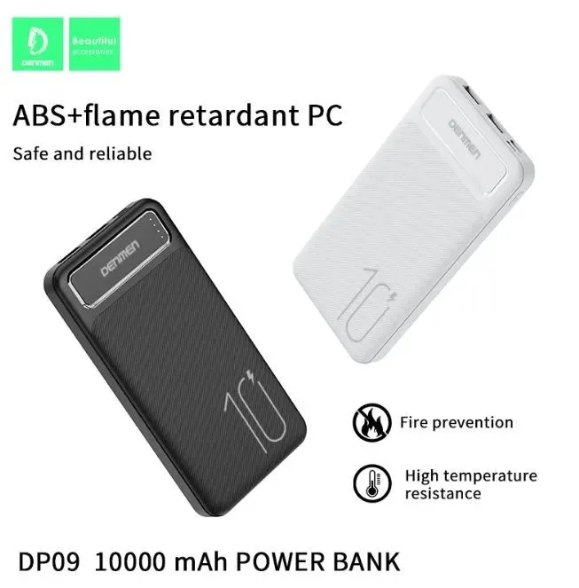Vdenmenv Power Bank DP09 Black & White