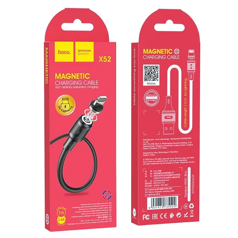 Hoco X52 Sereno magnetic charging cable for iP
