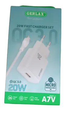 Gerlax Charger With Cable A7V Micro