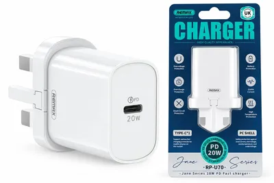 REMAX Jane Series 20W PD Fast Charger RP-U70 E-240
