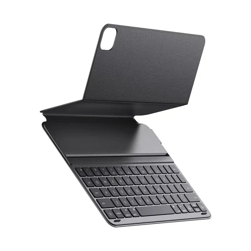 Baseus Brilliance Series Magnetic Keyboard Case for Pad Pro (2018/2020/2021/2022) 12.9″ Cluster Black (with Simple Series Type-C Cable)
